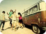 hippies bus